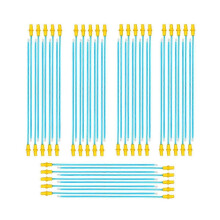 50PCS Artificial Insemination Tube for Dog Disposable Hybridization Mating Breeding Equipment Pet M