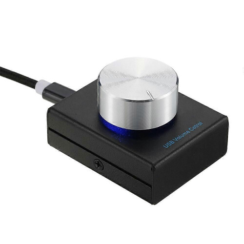 USB Volume Control Computer Speaker o Volume Controller Adjuster with One Key Mute Function 2