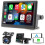 Wireless Carplay Screen Dash Mount, 7 Inch Touch Car Stereo Bluetooth 1
