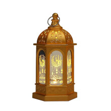 Ramadan Lantern Festival LED Electronic Night Light Decoration Table Lamp Ramadan Decoration LED Eid Mubarak Night Light for Home Decor
