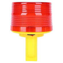 1 x Luce di emergenza a LED solare, allarme luminoso rosso compatibile con traffico stradale e nautico
