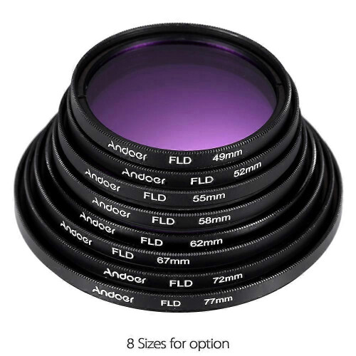 Κιτ φίλτρου φακού Andoer 67mm UV+CPL+FLD+ND(ND2 ND4 ND8) με θήκη μεταφοράς /