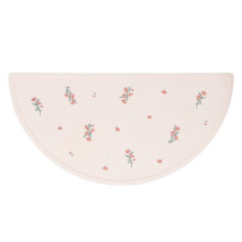 Baby Meal Mat Silicone Waterproof Simple Baby Placemat Feeding Mat for Home Travel Floral Print Pattern