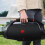 For 1/2/3 Wireless Bluetooth Speaker Non-Slip Protective Wrist Strap Sleeve Wrist Pad Black+Red 4