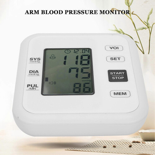Ψηφιακό πιεσόμετρο αίματος LCD οικιακής χρήσης με ακριβή 2