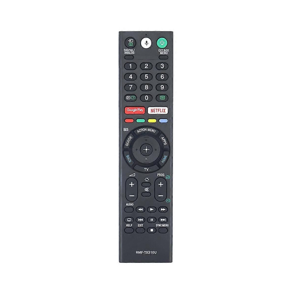 Rmf-Tx310u Replace Voice Remote Control With Mic For 4K Smart Tv Xbr-43X800g Xbr-75X800g Xbr-65X800 9409192888105