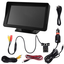 7-calowa kamera samochodowa 4K z bezprzewodowym rejestratorem wideo Carplay Android, samochodowym rejestratorem