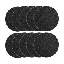 10 filtros de carbón activado compatibles con cubos de compost de 6,7 pulgadas para cocina. Filtro de