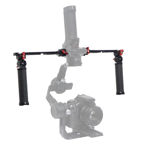 Διπλή λαβή Gimbal για RS2/3/4 Πτυσσόμενη λαβή Carbon 180 Ρυθμιζόμενη για RS2/3/4 1