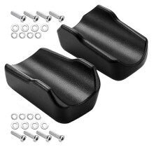 2 stuks armleuningkussens voor rollator, geschikt voor rechtopstaande rollator, inclusief onderarmkussens,