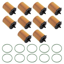 10 filtros de aceite 1610693780 compatibles con motores diésel CITROEN C3 C4 BERLINGO JUMPY DS3 DS4