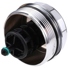 11427525334 Upgrade Aluminum Oil Filter Housing Cover Cap for BMW X6 X5 328i 528i X3 535XI 740LI X3 X5 X6 N5 Engine