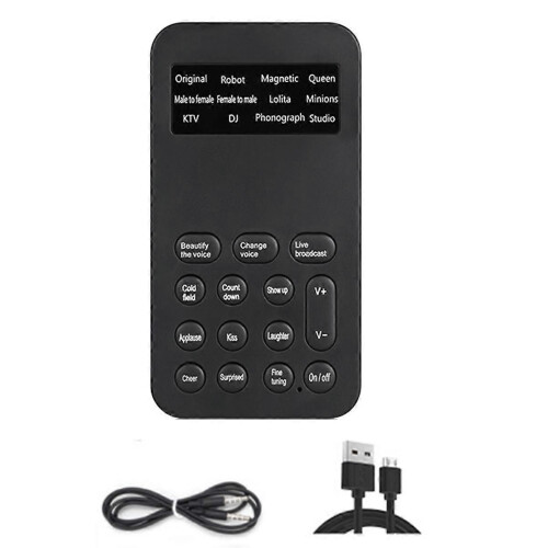 S9 Voice Changer 12 Διαμορφωτής αλλαγής φωνής με ρυθμιζόμενες λ 2