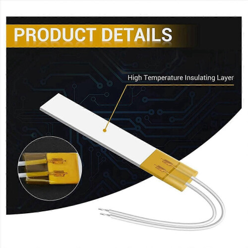 36V Ceramic Heating Element,300C High-Temperature Heating Sheet 2