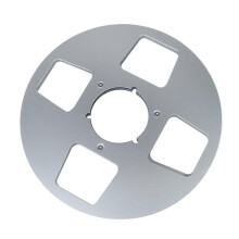 10In Empty Tape Reel 4 Hole Aluminum Empty Disc Opening Reel Audio Takeup Reel for Tape Recorder Ac