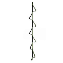 7 Rings Rock Climbing Four-Step Etrier Rise Rope Ladders Ascending Sling Mountain Deck Ladder Foot