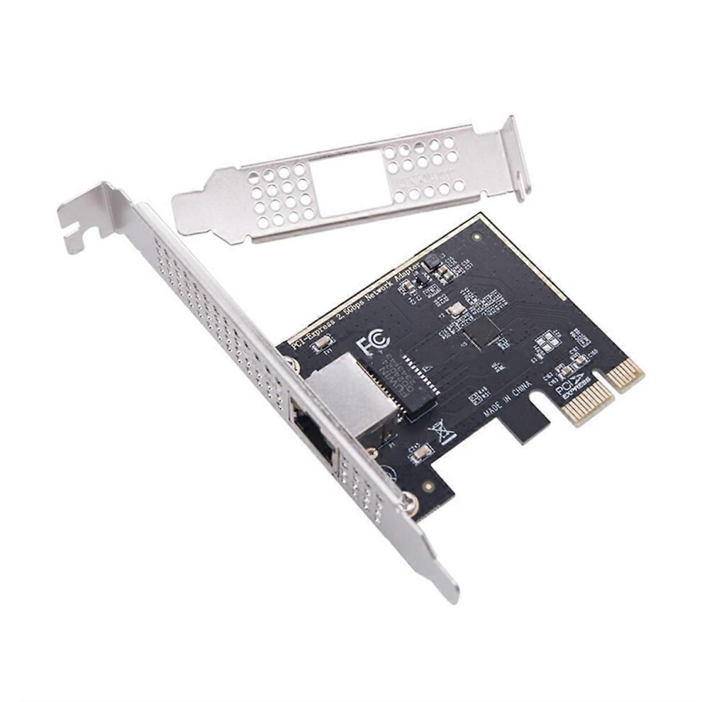 2.5G Pcie Network Card Pci-E To Rj45 Gigabit Ethernet Adapter Rtl8125bg Chip 10/100/1000M/2.5G Lan 9409192894625