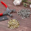 Kit di pinze per occhielli da 1/4 di pollice (6 mm) da 401 pezzi, kit di attrezzi per occhielli con 4