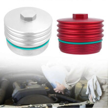 Oil Filter Cover Aluminum Alloy Engine Oil Filter Housing for BMW N20 N26 N51 N52 N53 N54 N55 Z4 Car Modification Silver