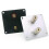 2-Bit Audio Speaker Terminal Square Copper Binding Post Loudspeaker Box Wiring Terminal Board 80x80 2