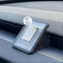 17mm Bracket Base for Tesla Model 3 Highland Model Y Juniper Launch Soft Adhesive Flexible Movable 360 Degree Rotation