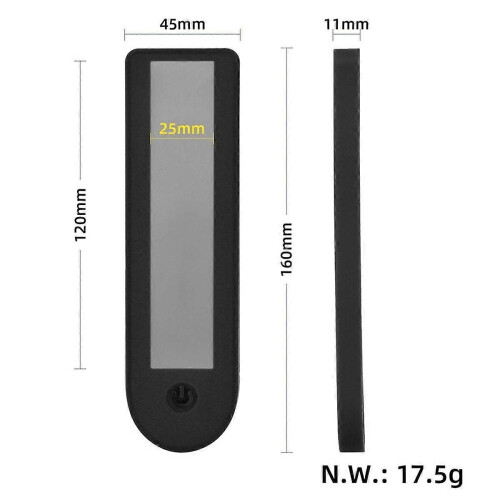 Silicone Panel Protector for 4 Pro Electric Scooter Display Screen Case Board Panel Waterproof Cove 1