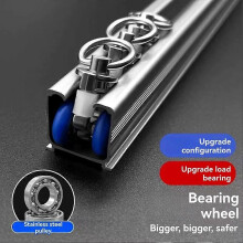 Curtain Pulley Accessories Guide Rail Track Pulley Roller Shaft Accessories Hanging Wheel No.11