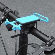 Supporto regolabile per faro da manubrio per bicicletta, compatibile con Garmin IGPS, accessori per