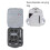 For DJI Neo 2 RC N3 Remote Controller Backpack Storage Box Portable Single Shoulder Bag Handbag Carrying Case 3