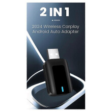 CarPlay Android Auto Car Play da cablato a wireless compatibile con Apple CarPlay Dongle USB Adattatore
