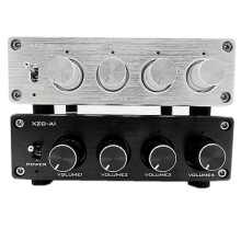HIFI Lossless HUB Distributore audio con 1 ingresso e 4 uscite, selettore di segnale, commutatore di