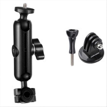 Car Camera Mount Support Articulated Vehicle Headrest Action Cam Cradle Motorcycle Bracket Holder f