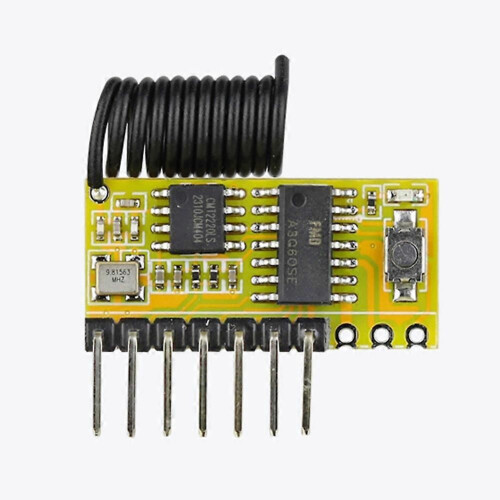 433Mhz 8CH Superheterodyne Receiving Module with Decoding 8-Way Control for Door Access Wireless Signal Receiver 2