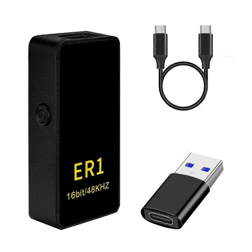 Headphone Amplifier HIFI Decoding Phone Sound Card 16bit/48kHz Portable Audio Decoder for //IOS/And