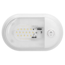 24 LED-binnenverlichting met schakelaar, compatibel met campers en boten (12-24V), energiebesparend