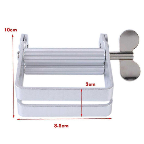 Aluminium Alloy Squeezer Toothpaste Dispenser Tube Wringer Hand Roller Tool 1