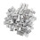 240X Aluminum Crimping Loop Sleeve compatible 2mm Diameter Wire Rope and Cable 2