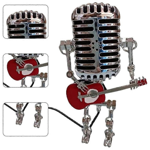 Λάμπα Μικροφώνου - Κεφαλή Λάμπας Vintage Μεταλλικό Μικρόφω 2