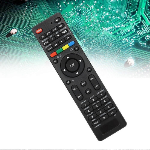 4 in 1 Universal Remote Control for TV DTT DVD SKY One-Key Search Automatic Matching 2