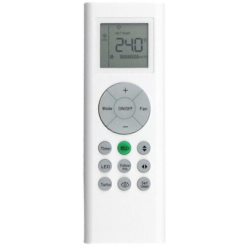 Replace A/C Remote Control for RG66B3(2H)/BGEF Air Conditioner Remote Control