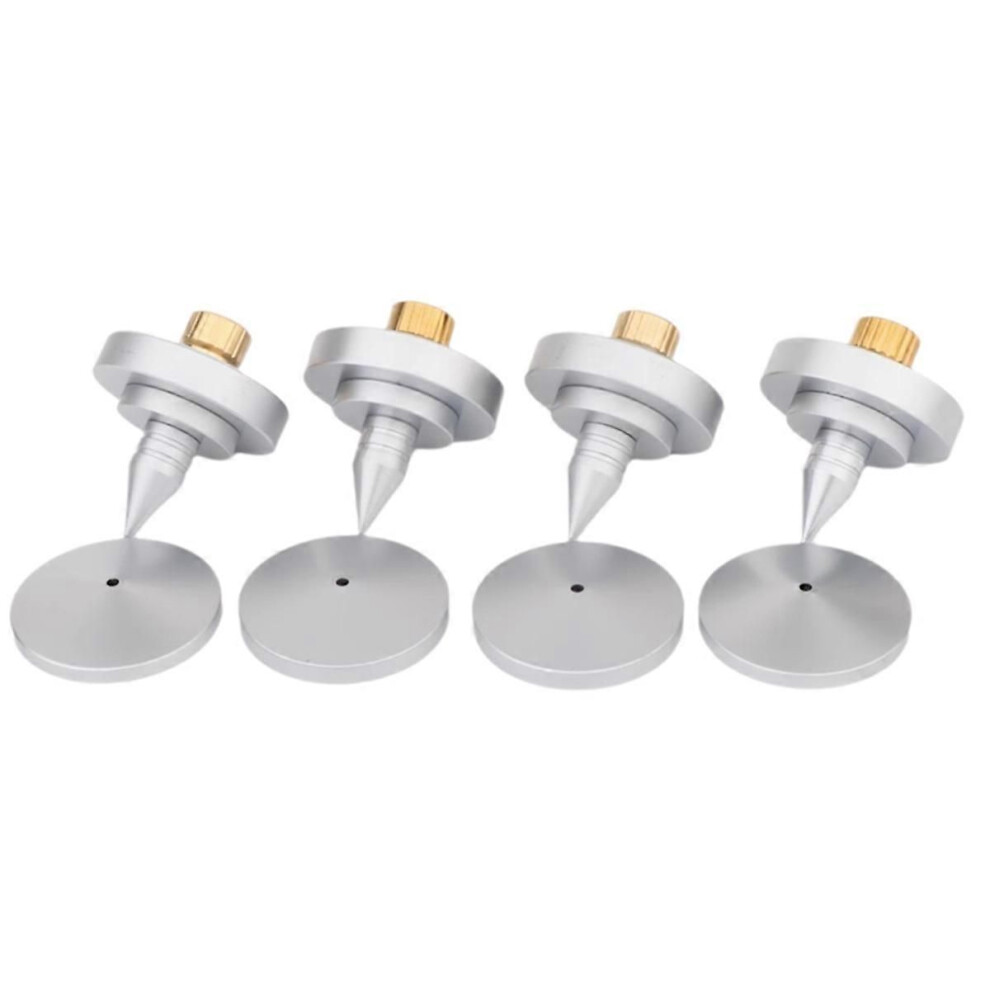 4 Pcs Sp3535 Speaker Spike Isolation Feet Brass Cone Turntable Amplifier Hi Fi Speaker Stand Feet Fo 9409192984043