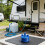 Adaptateur d'entrée d'eau Portable pour camping-car,-Bleu 3