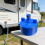 Adaptateur d'entrée d'eau Portable pour camping-car,-Bleu 5