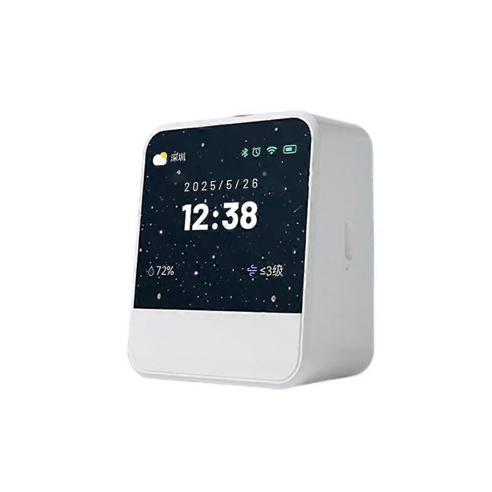 Small Sugar Cube Ai Smart Speaker With Screen, Lyrics, Ai Smart Dialogue Alarm-Clock With Voice Ai Dialogue Bluetooth 9409192984289