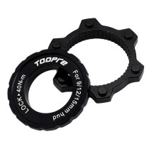 Bicycle Disc Lock Cover Middle Lock Center Lock for Road Bike Six Spike Disc to Center Lock Conver