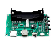 XH-A150 PAM8403 Mini Bluetooth Amplifier Audio Board 5Wx2 Lithium Battery Sing Machine USB TF-Card