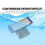 9 Pcs Replacement Head for Solo Trimmer Mini Press Replacement Cutter Head 4