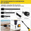 31 Pcs Flexible Drill Bit Extension Set, 105 Right Angle Drill Attachment, Rotatable Joint Socket ,Hex Socket Adapter 2