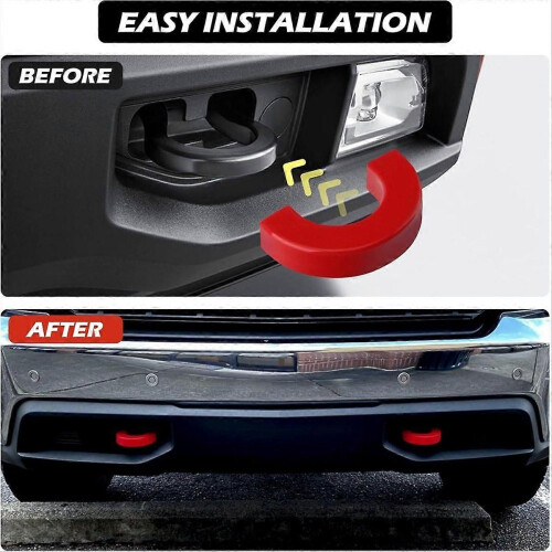 Καλύμματα γάντζων ρυμούλκησης για Chevy Silverado 1500 2007-2025, Κάλυμμα 2
