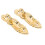 Screw Mount Curtain Tassel Tie Back Tieback Wall Hooks 6PCS Gold Tone 4